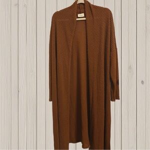 Brown Duster Sweater